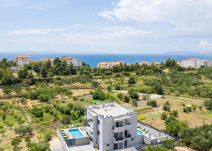 Luxury David 1 - Heated Pool 38m2 Villa Podstrana